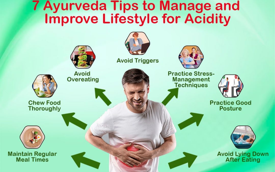 7 Ayurveda Tips to Manage and Improve Lifestyle for Acidity